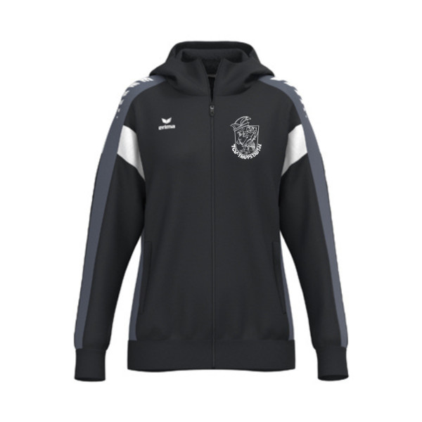 Celebrate Damen Training Jacke schwarz mit Logo