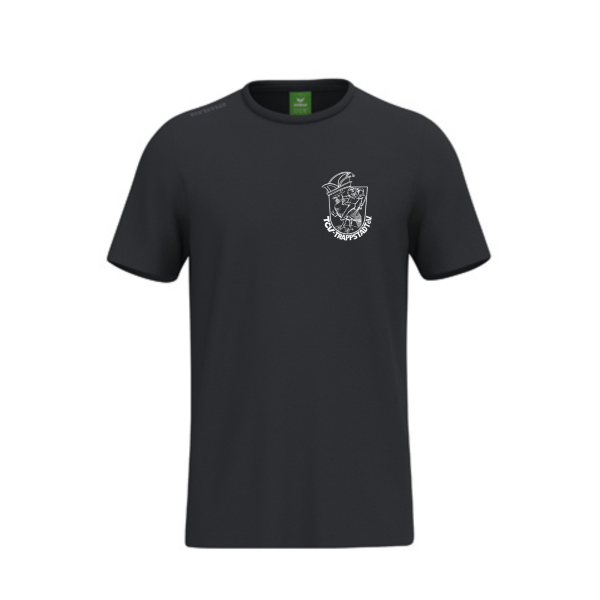 TS T-Shirt schwarz mit Logo