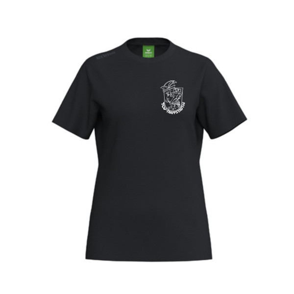 TS Damen T-Shirt schwarz mit Logo