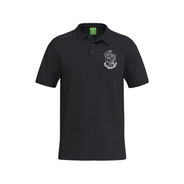 TS Poloshirt schwarz mit Logo
